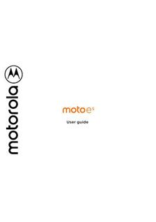 Motorola Moto E5 manual. Camera Instructions.